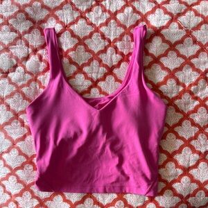 LULULEMON SONIC PINK ALIGN TANK